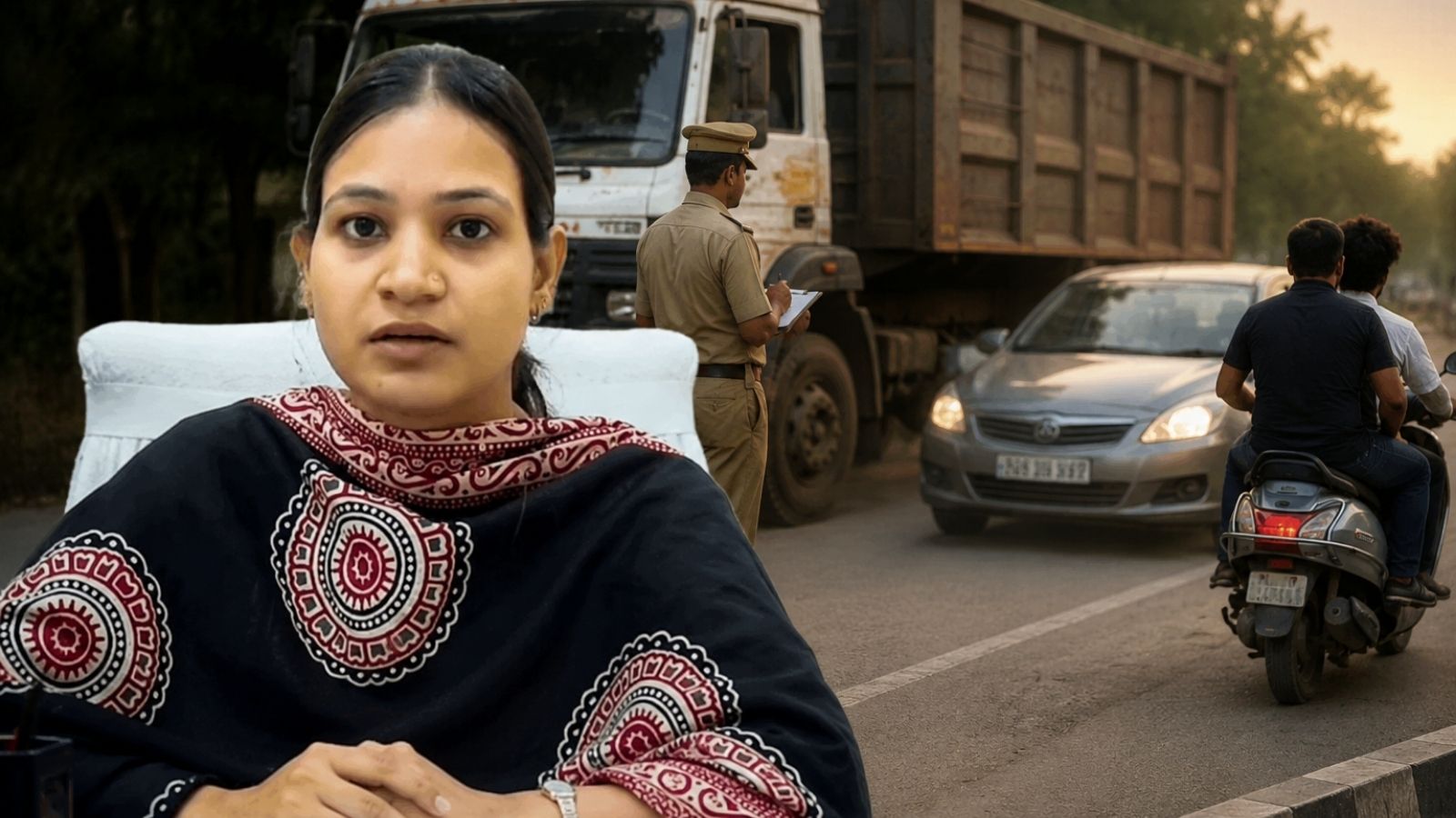 इटावा में ARTO हुमा परवीन ने मांगी सुरक्षा, बोलीं- ट्रक सीज करने के बाद किया जा रहा पीछा