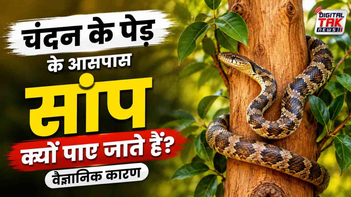 चंदन के पेड़ के आसपास सांप क्यों पाए जाते हैं वैज्ञानिक कारण